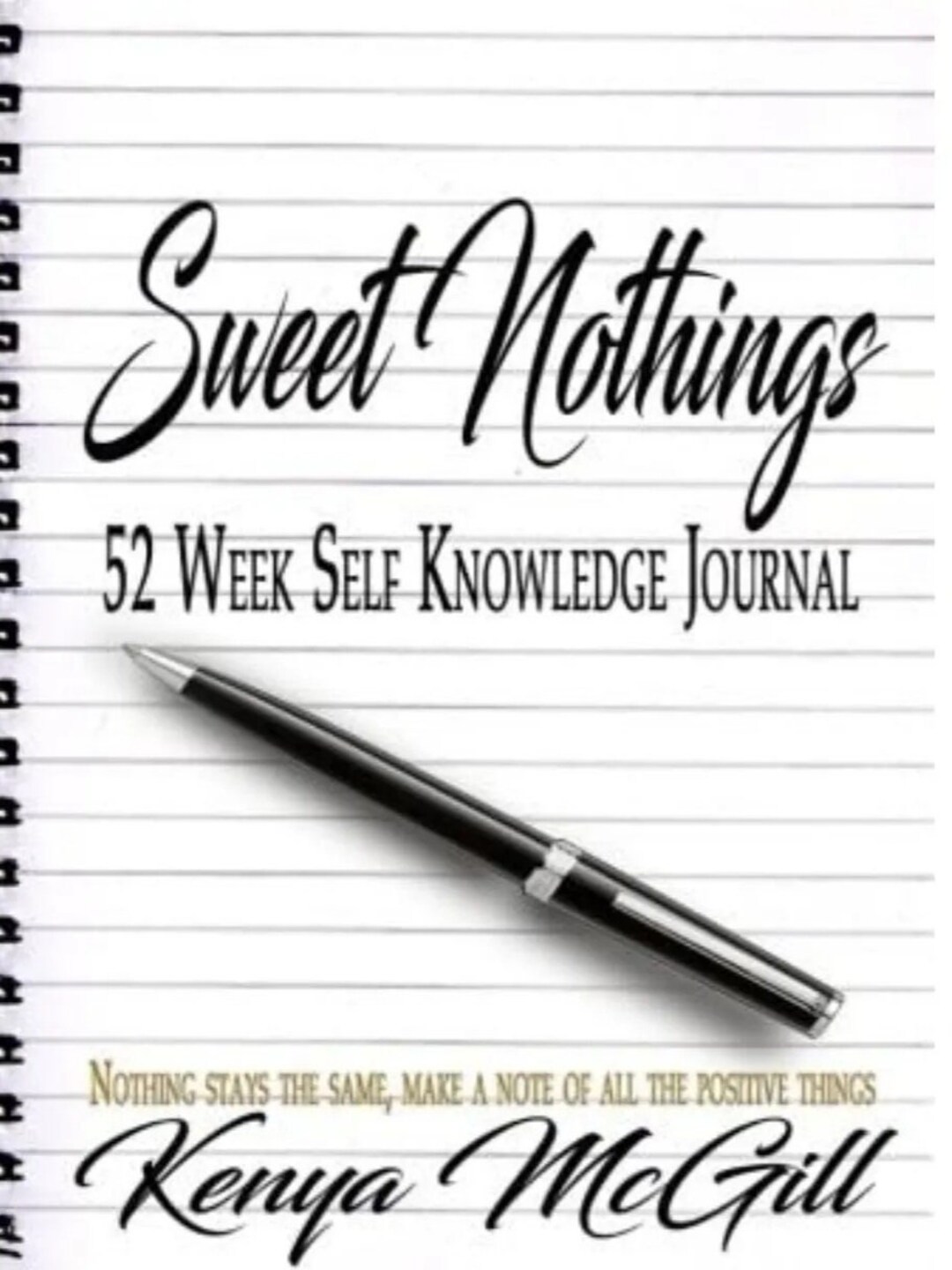 Knowledge Journal Block Lettering Sweet Nothings: 52-week Self-knowledge Journal - Etsy
