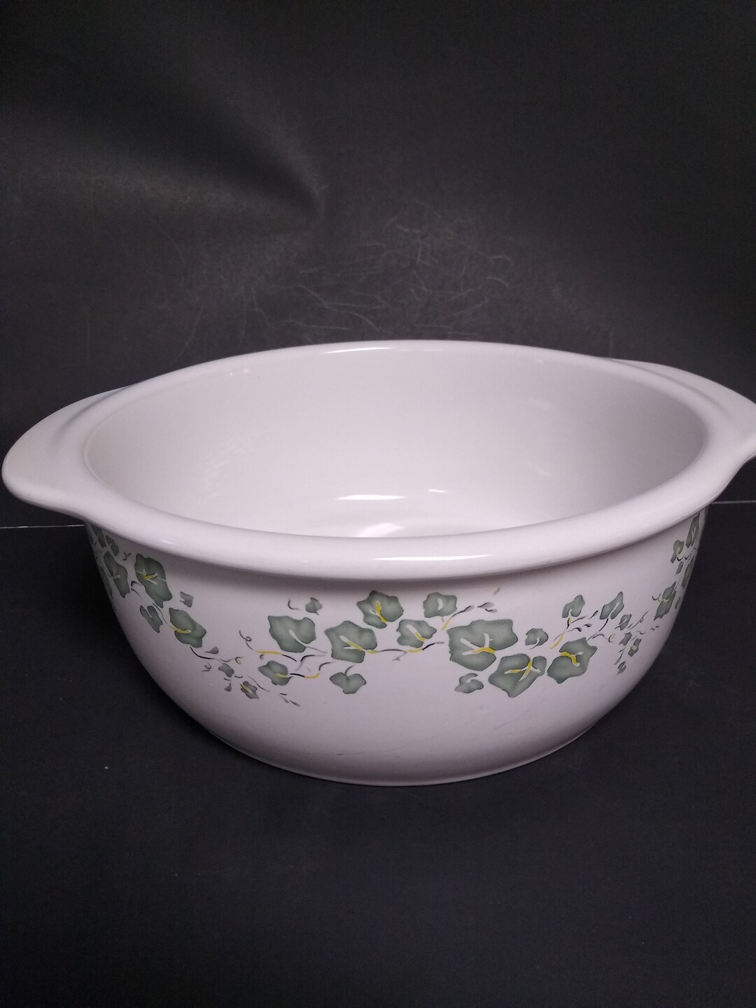 Vintage Corelle Coordinates Stoneware Callaway Ivy 2 1/2 QT Casserole
