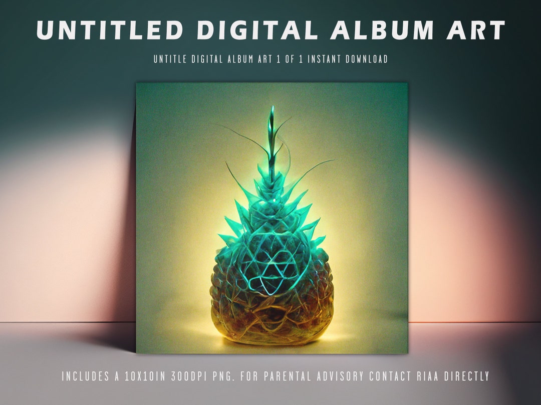 UNTITLED Digital Album Art Digital Download Instant Download Etsy