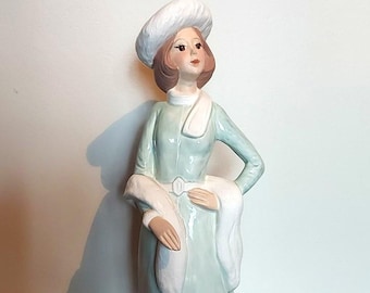 Elegant Vintage Porcelain Lady/ Home Décor/Gift