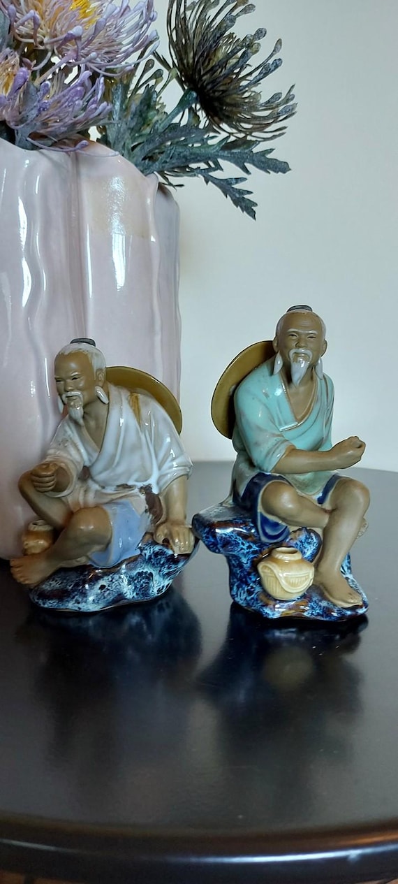 西洋風 陶器像 二人の人物像 陶磁器芸術『チェスをする貴婦人』 | 東京書芸館公式通販ウェブサイト