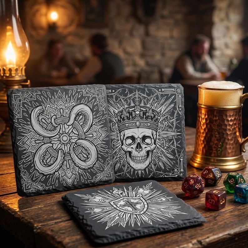 Ttrpg File Icon D&D SVG Bundle | TTRPG Class Icons, Monster Bestiary, Laser Engrave ...