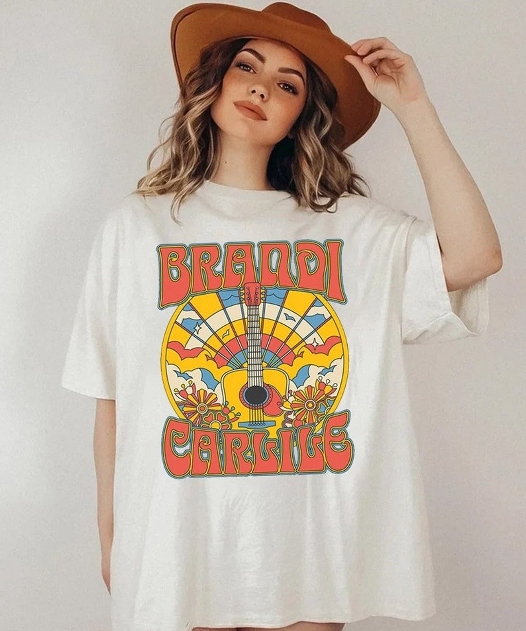Brandi Carlile Guitarland Tshirt Brandi Carlile Tour 2023 Etsy
