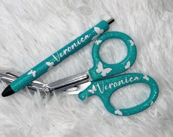 Personalized nursing butterfly scissors/shears, gift for nurses, practitioners, medical assistants, nursing assistance, nursing students