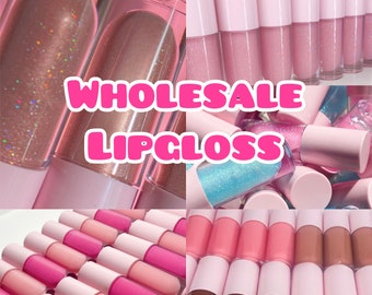 Wholesale 6ml Lip Gloss/ Start Your Own Lip Gloss Business/ Party Favors/ Glitter/ Vegan Lipgloss