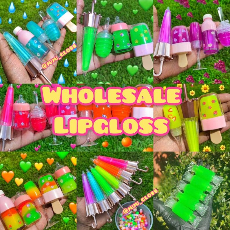 Customize Your Wholesale Lip Gloss Tubes/ Neon Colors/start Your Own