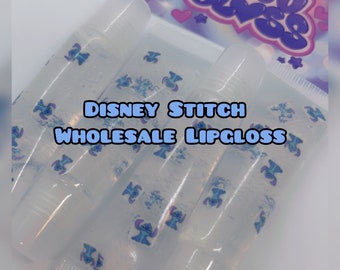 New!!! Disney Stitch Wholesale Lip Gloss/ Start Your Own Lip Gloss Business/ Birthday Party Favors