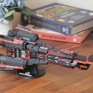 13-Inch Donnager Class Battleship - Stunning 3D Printed Spaceship Model