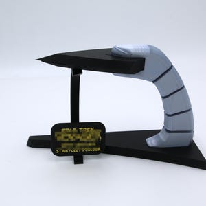 29th Century Phaser with Stand - 3D Printed - Fully Colored and Assembled