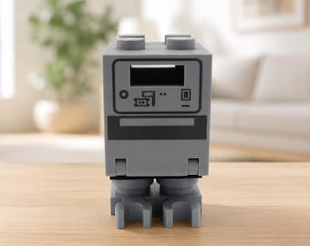Big Brick Gonk Droid 500% Scale 3D Printed Model - Sci-Fi Display Figure