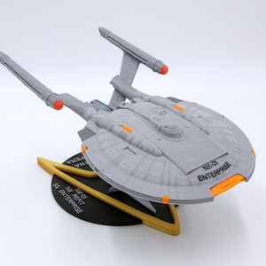 Enterprise NX Class de 16 pulgadas, Enterprise NX Refit: completamente coloreada y ensamblada, impresa en 3D