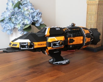 Fragata ligera de 20 pulgadas, clase Corvette, impresa en 3D: réplica de la Armada de Marte