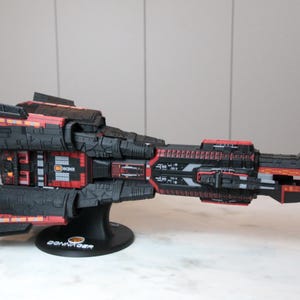 20-Inch Donnager Class Battleship (Large) - Stunning 3D Printed Spaceship Model