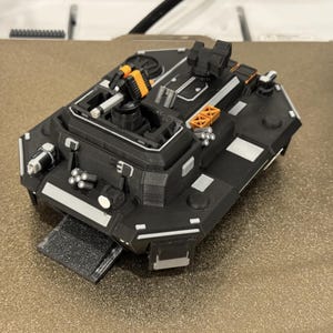 5.5inch MCRN Troika-class Dropship  - High Detail, Fully colored and Assembled - 3D Printed