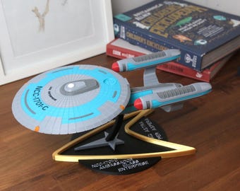 12-Zoll Ambassador Klasse NCC-1701-CEnterprise - 3D druckbare Unternehmensreplik - Vollständig coloriert und montiert