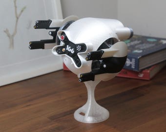 166 drones | - Réplique de science-fiction très détaillée - Entièrement colorée et assemblée - Imprimée en 3D