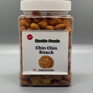 The Famous Nigerian Chin - Chin, made with Wheat flour, Evaporated Milk, Sugar, Butter, Sea Salt.