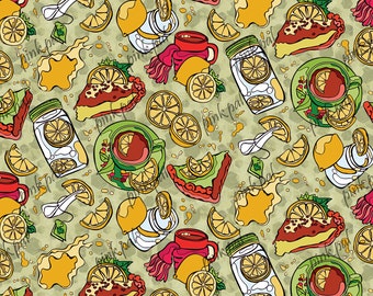 Pizza And Burger Digital print For Paper, Seamless Pattern, Floral Print, Pizza & Burger Background, Digital Paper, Floral Digital Print Art