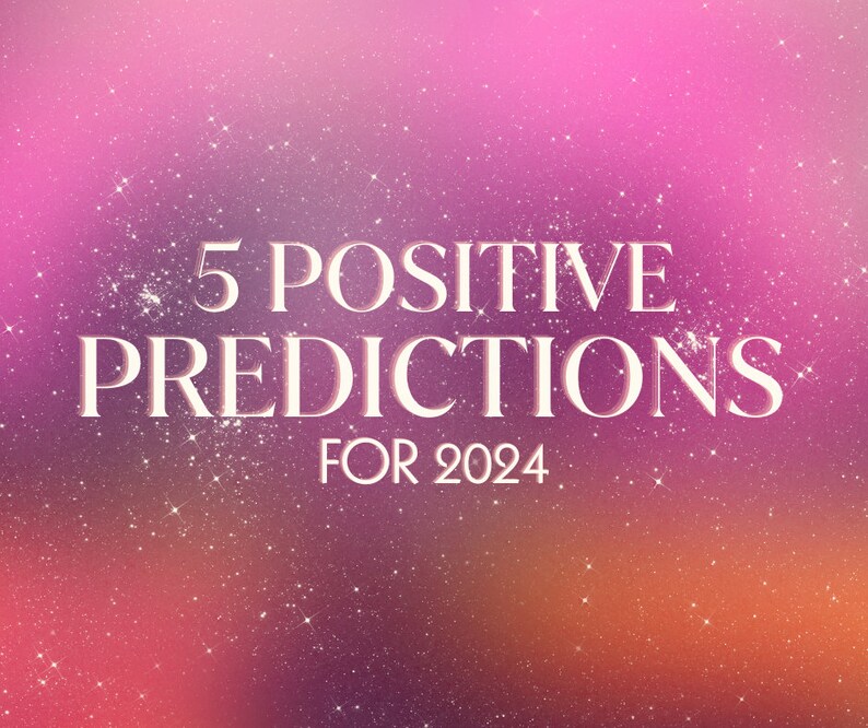 2024 Tarot Reading, 2024 Future Predictions, Year Ahead Tarot Reading