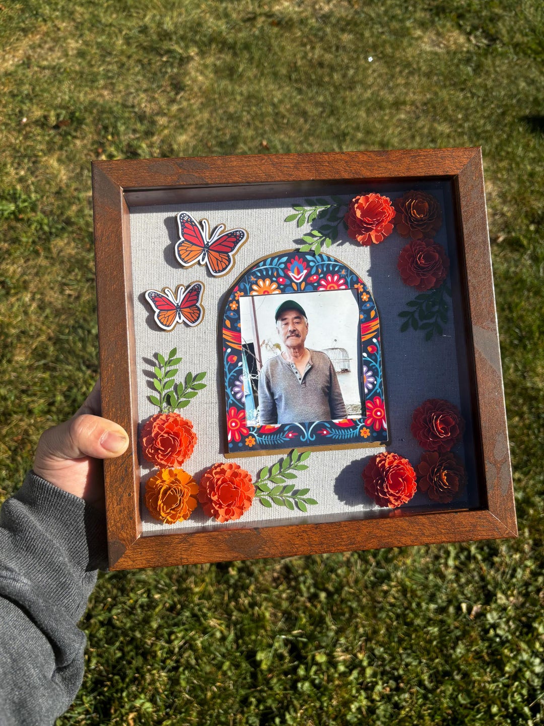 Memorial Shadowbox/dia De Los Muertos Shadowbox - Etsy