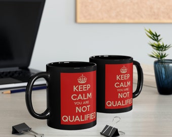 Taza Keep Calm 11 oz no calificada