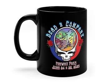 Taza negra de 325 ml de DEAD & COMPANY Final Tour Fenway Park