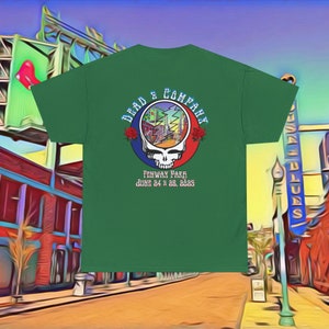 DEAD & COMPANY - Boston Red Sox - Fenway Park Lot Unisex Heavy Cotton Tee
