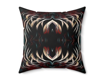 Almohada decorativa de poliéster hilado Premier diseñada por artistas