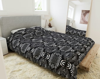 Mantas y mantas - Funda nórdica de diseño premium - ZEBRA