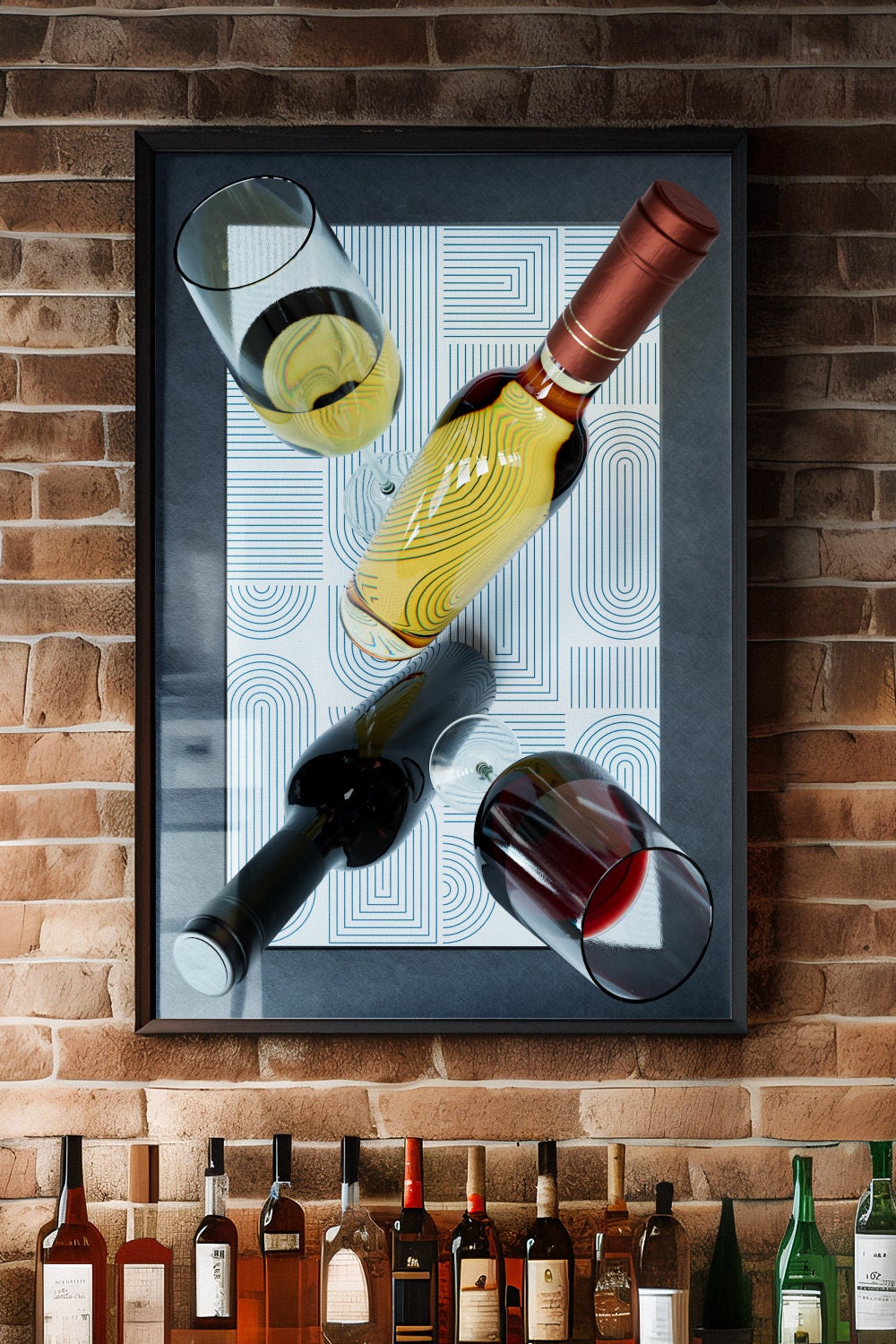 Wine Wall Art Decor Vineyard Interior Wall Art Decor Wine Design Winery ...