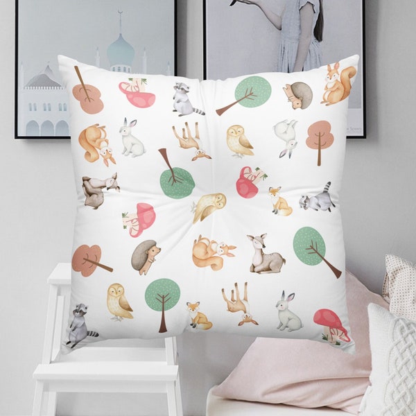 Animal Floor Pillow Etsy