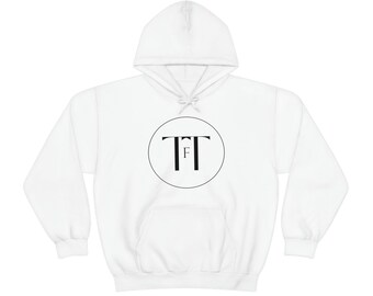 Tips from Tia Logo Super Soft Unisex Heavy Blend Hooded Sweatshirt- Tips Expert- Lifestyle- Tia Cristy- Comfortable Hoodie- TEDX Speaker