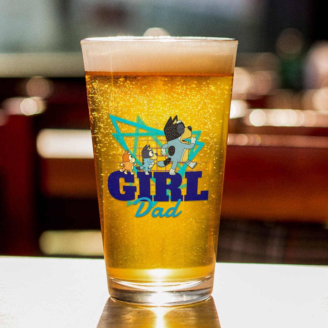 Pint Glass for Dad Funny Pint Glass for Uncle Fathers Day Gift Famous