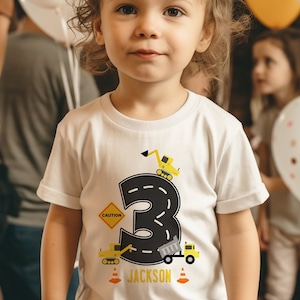 Construction birthday shirt, construction family shirts, construction birthday party, birthday boy shirt, construction birthday theme