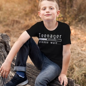 Teenager Loading Funny T-Shirt: Birthday Gift for Teens
