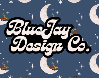 Sweet Dreams Fox Pattern, Night Sky Seamless, Fox Seamless Pattern