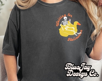 waiting for halloween png, skeleton floaty png, spooky mama png, halloween mama shirt png, rad mom shirt png, halloween shirt png, spooky