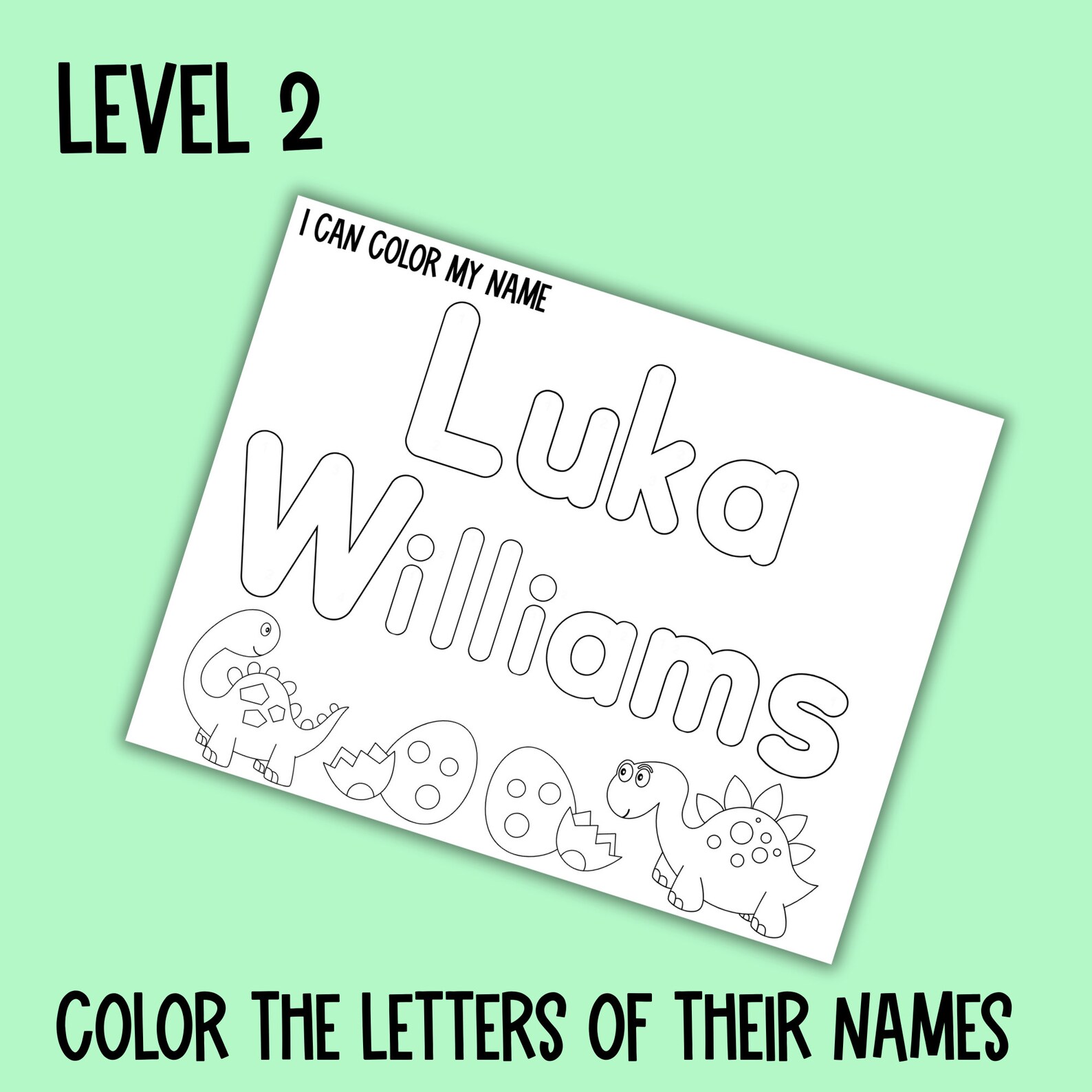 Toddler Busy Book Name Building, Tracing and Writing Activity ...