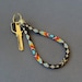 Handmade Beaded Wristlet Keychain: Native American Inspired Key Holder ...