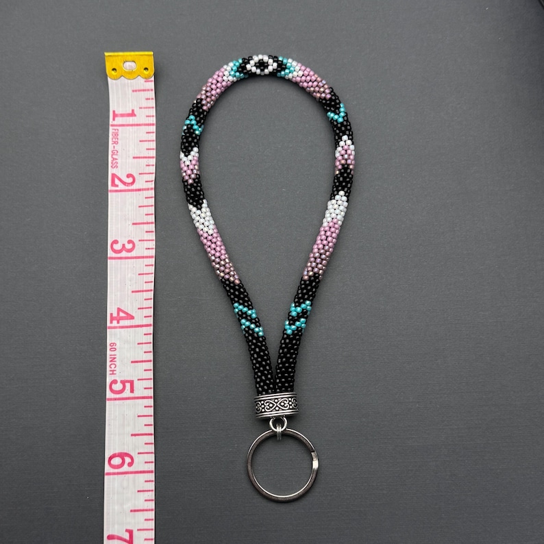 Beaded Wristlet Keychain: Native-inspired Boho Key Holder - Etsy
