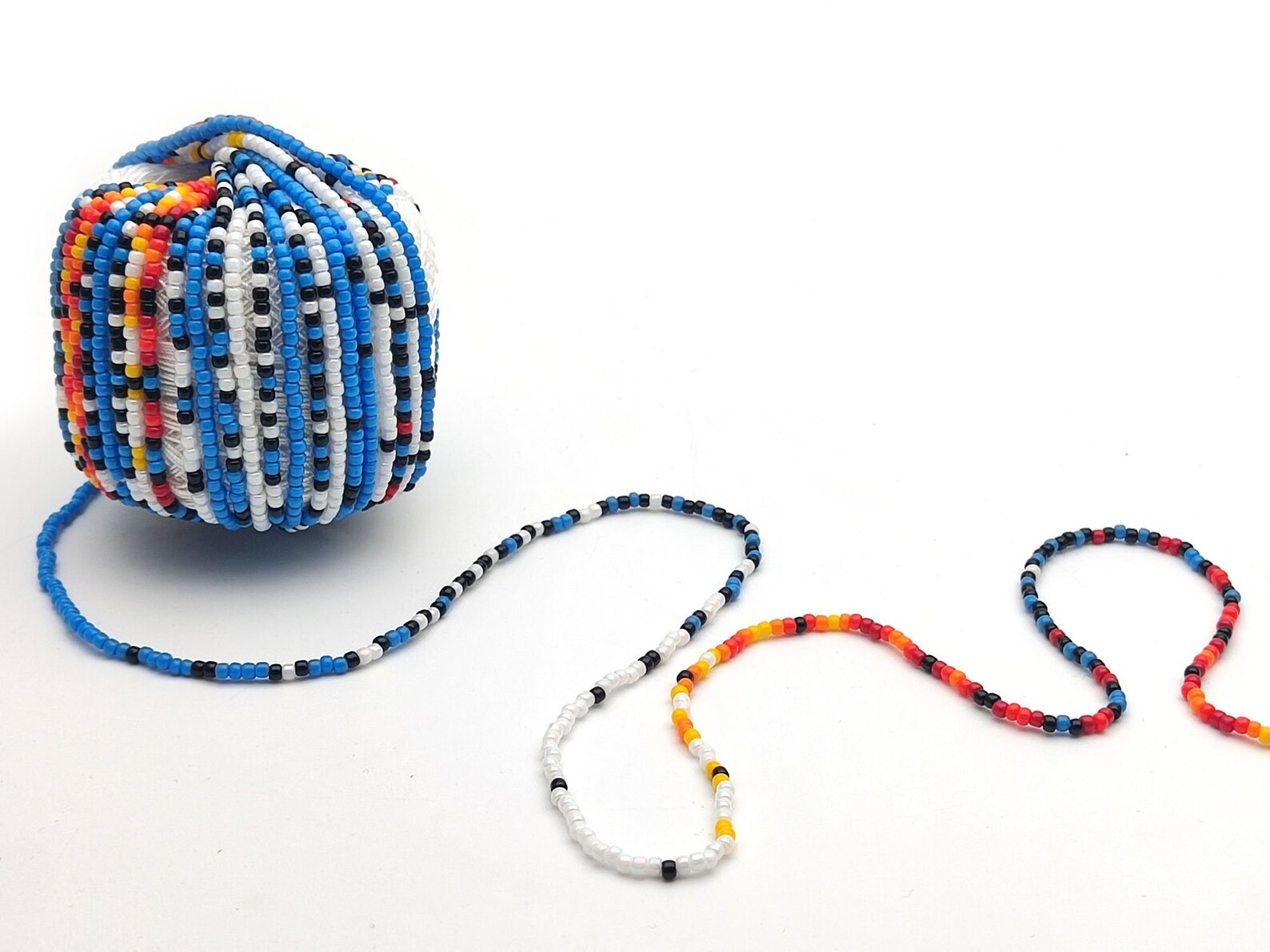 Beaded Lanyard Kit, Bead Crochet Lanyard DIY Kit, Jewelry Making Kit, Kit to Make Lanyard