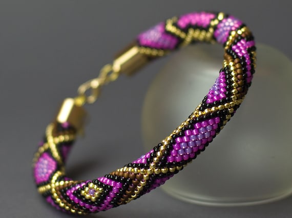 Bead Crochet Kit, DIY Bracelet Kit, Jewelry Making Kit Beads, Beaded  Bracelet DIY, Kit Beaded Bracelet, Kit for Adults -  Sweden