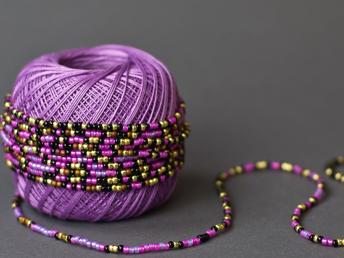 Bead Crochet Kit DIY Bracelet Kit Jewelry Making Kit Beads Etsy