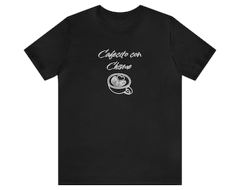 Cafecito con Chisme Graphic Tee - Regalo para amantes del café