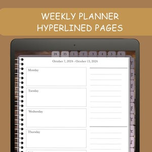 Digital Planner 2024 2025 Monday Start Annotation Apps Digital Planner ...