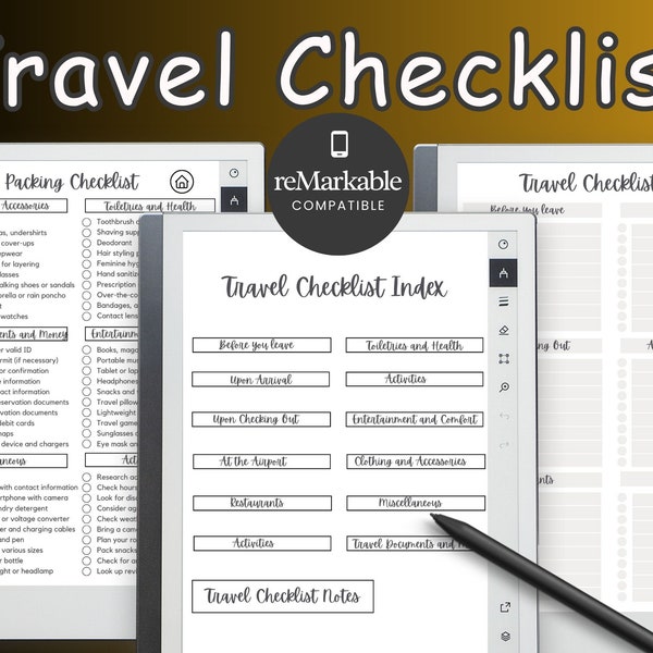 Remarkable 2 Templates Travel Checklist Stress Free Travel Planning Made Easy Family Travel Simplified Vacation Essentials Travel Prepared