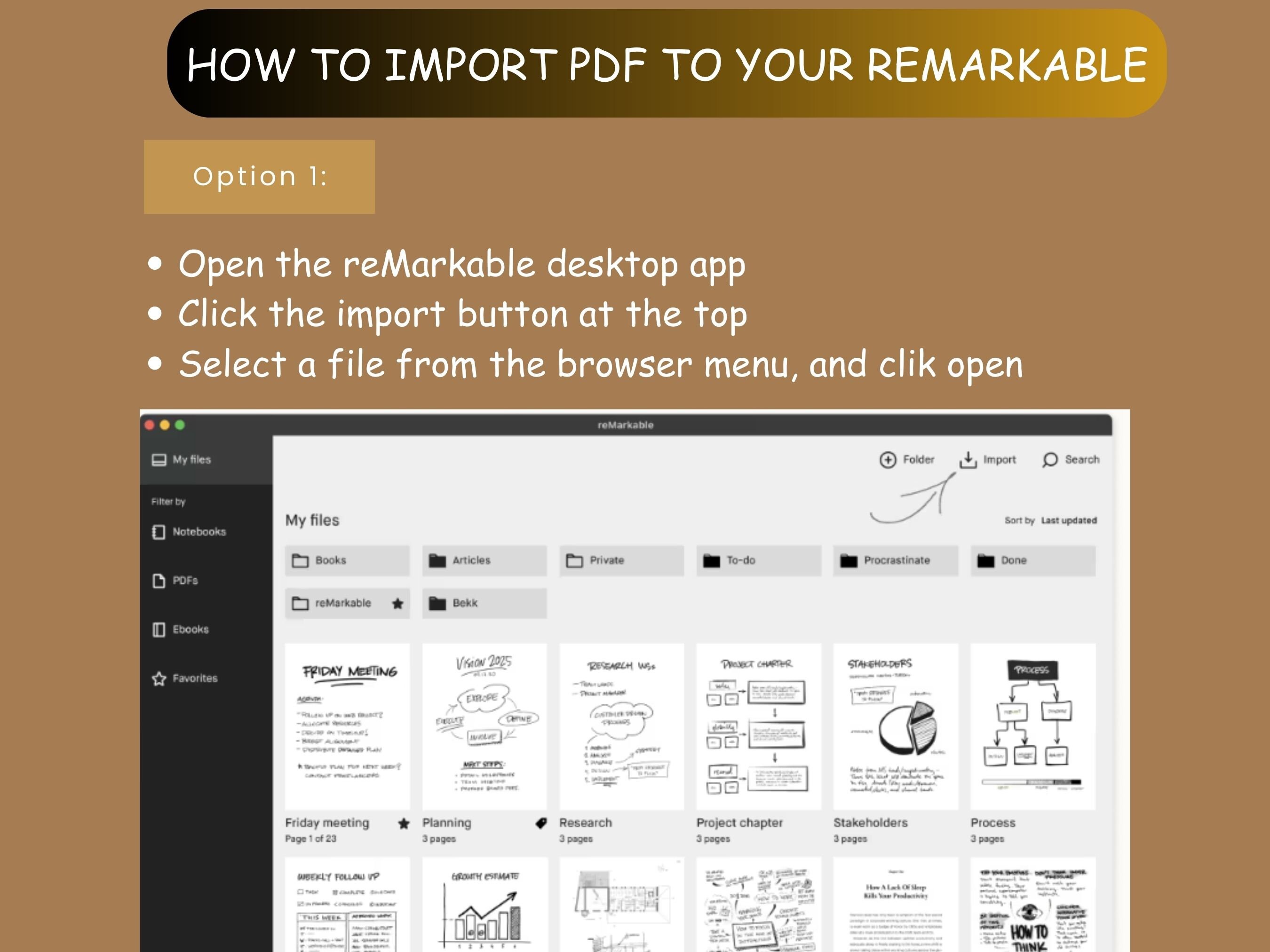 Remarkable 2 Templates End of Life Planner What If Planner Just in Case