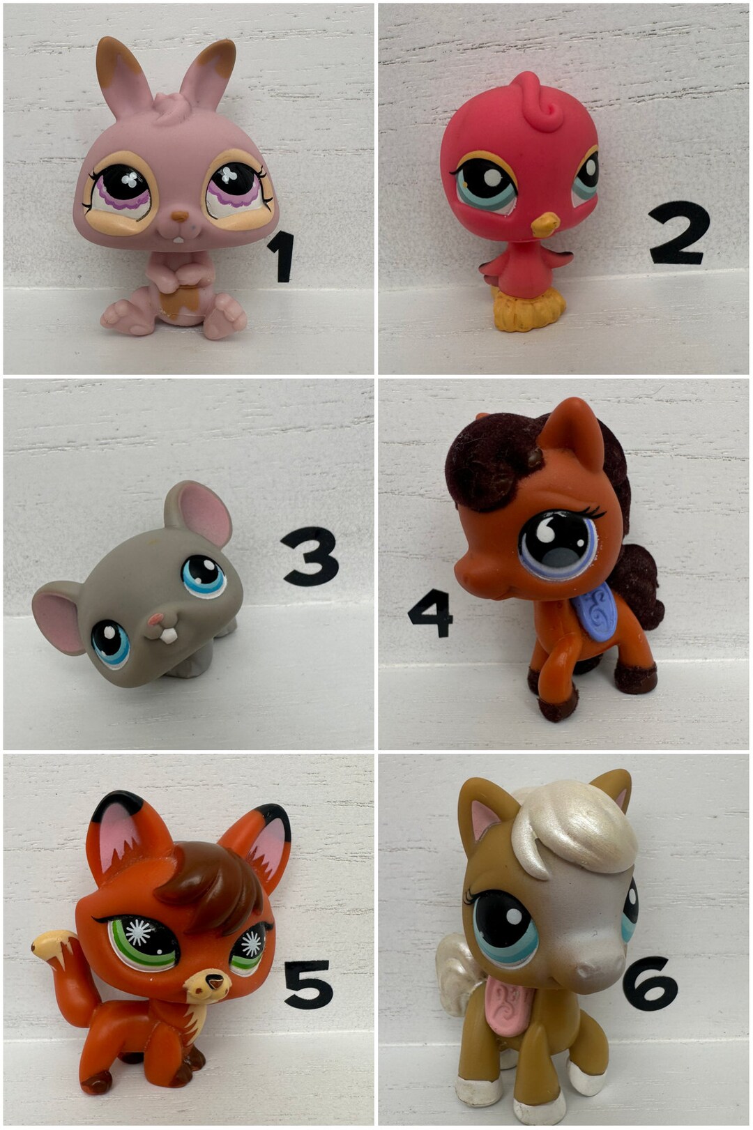 Authentic Littlest Pet Shop Animals - Etsy