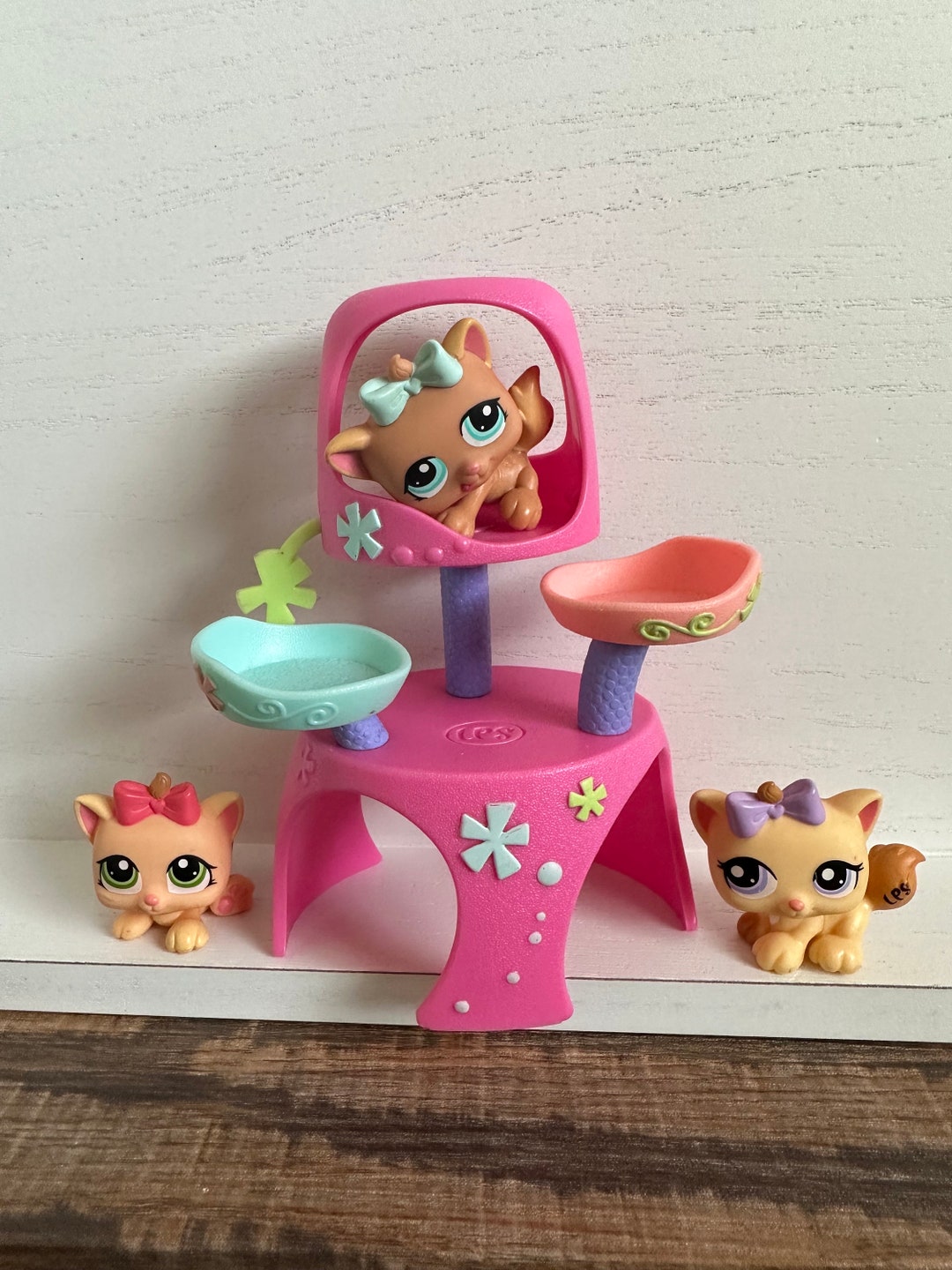 Authentic Littlest Pet Shop Triplet Cats Etsy