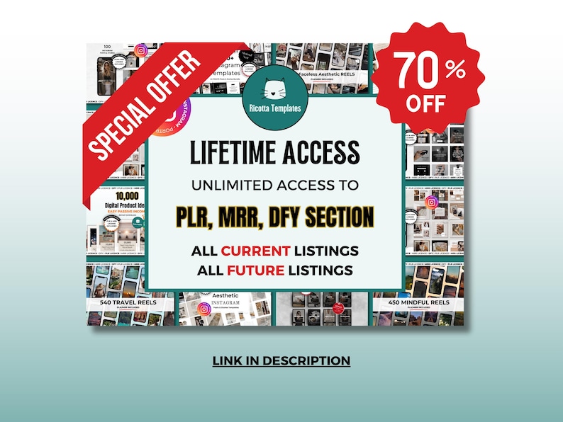 PLR MRR 10,000 Digital Product Ideas for Passive Income eBook - Done for You Digital Products Resell Rights Digital Marketing Resell Vault 画像 9